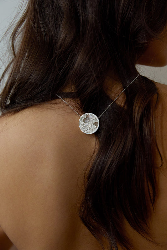 D'OURO FILIGRANA COLAR MÉDIO