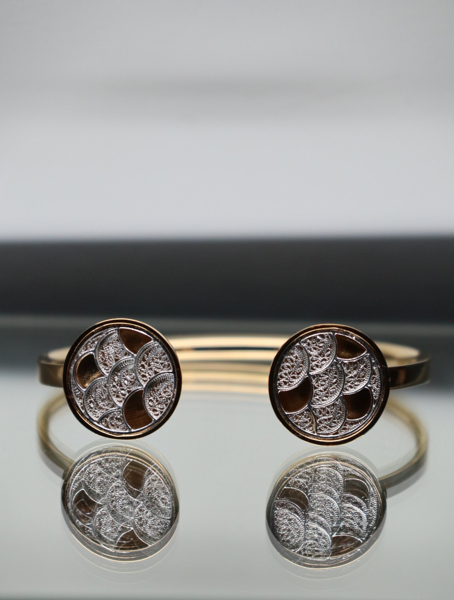 D'OURO FILIGRANA PULSEIRA DUO