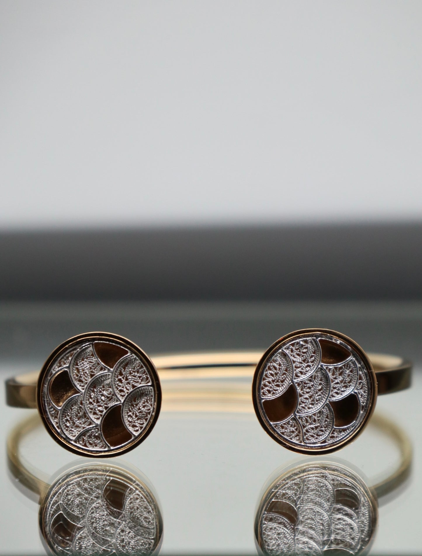 D'OURO FILIGRANA PULSEIRA DUO
